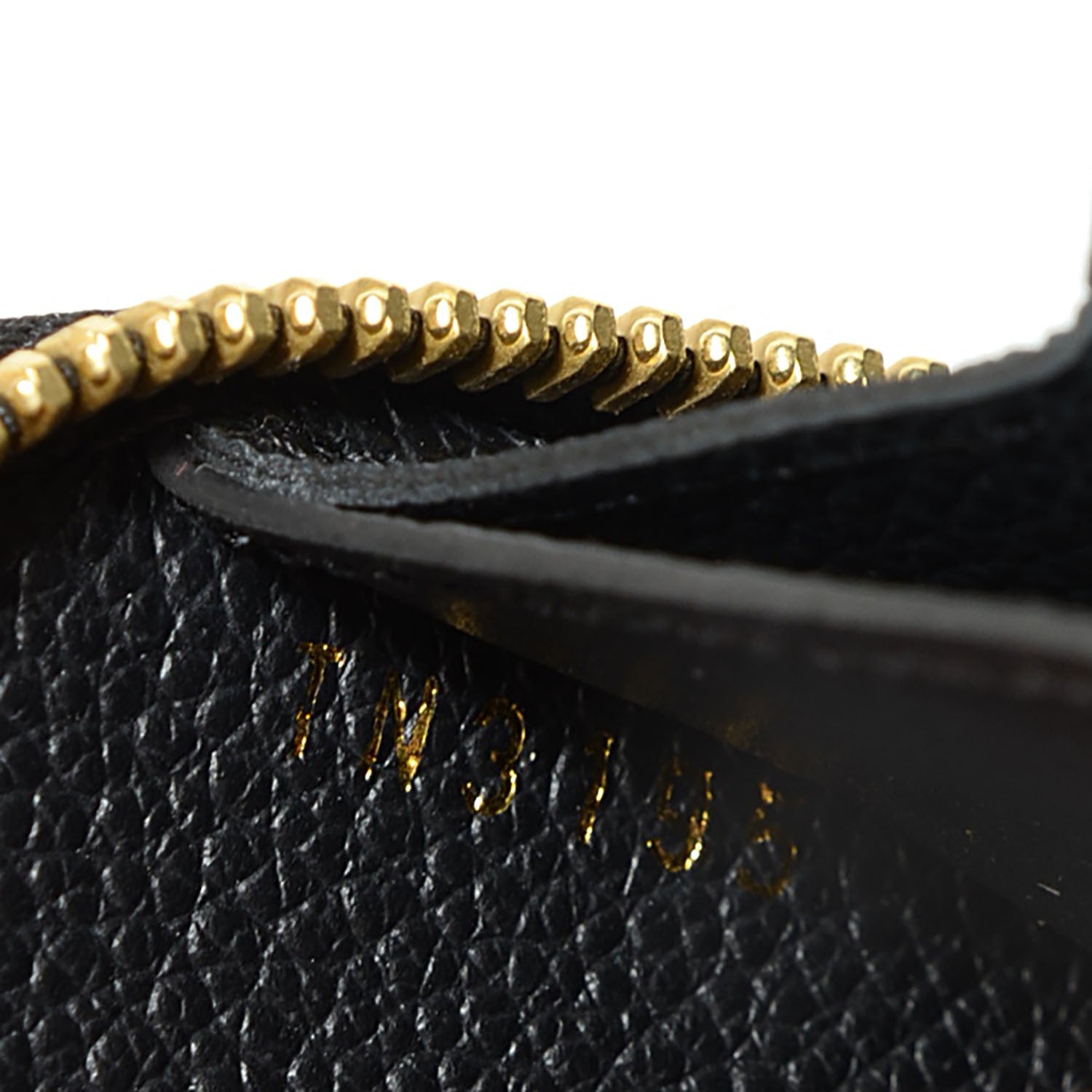 Louis Vuitton Empreinte Clemence Wallet Black 6 of 7