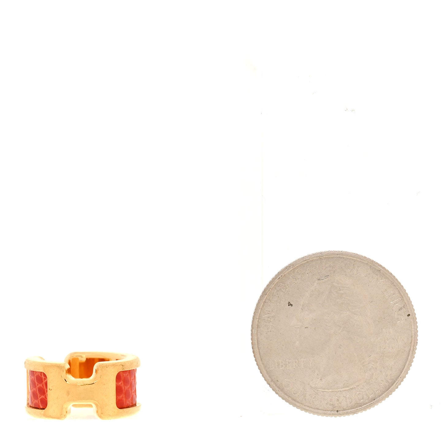 Lizard Olympe Ear Cuff PM Orange Poppy