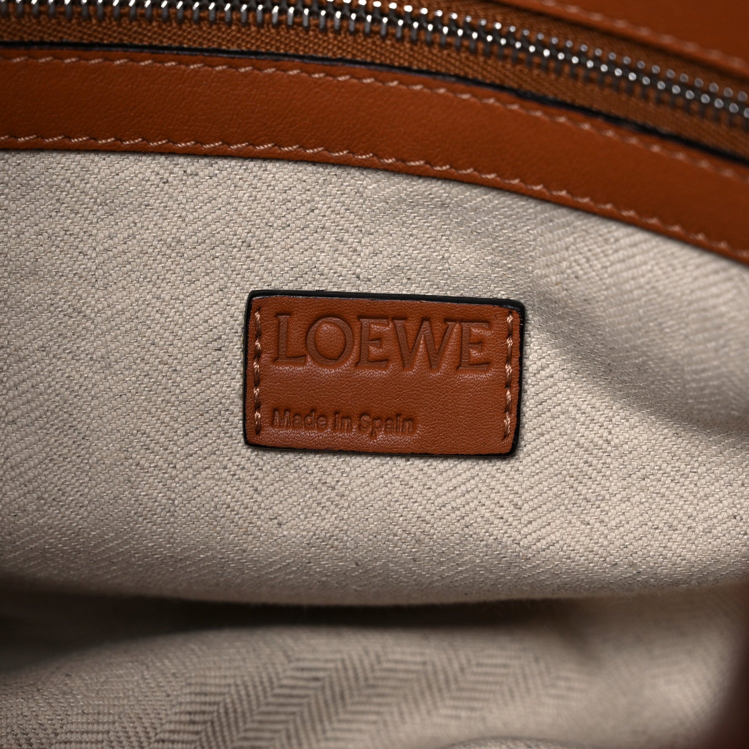 Loewe Nappa Medium Flamenco Knot Bag Tan 5 of 12