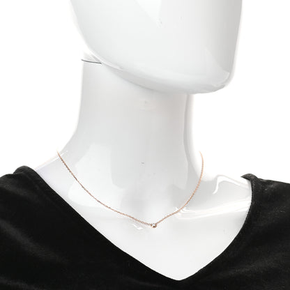 Cartier 18K Pink Gold Diamond SM D'Amour Pendant Necklace 2 of 6
