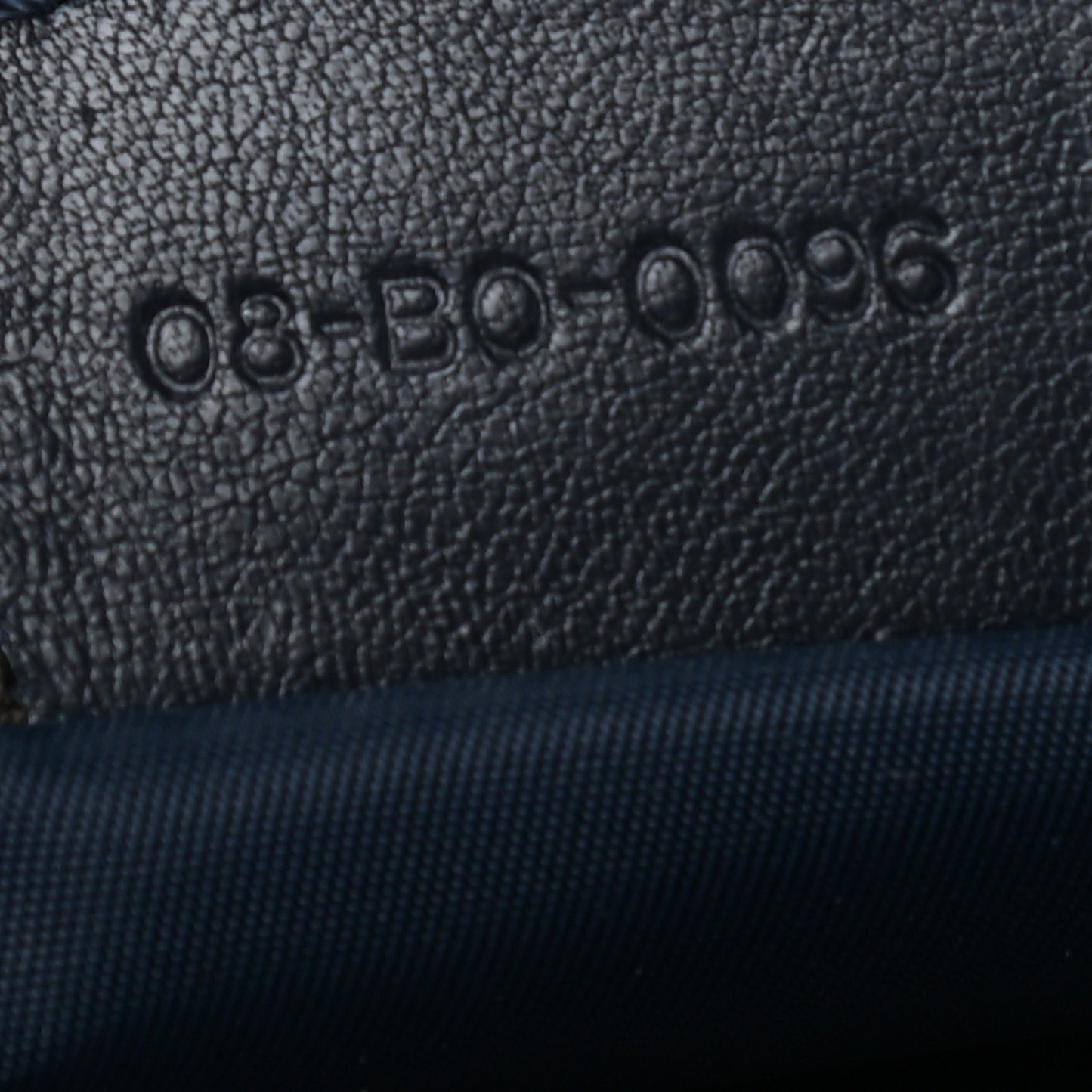 Monogram Shoulder Bag Blue