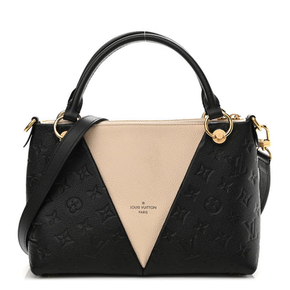 Louis Vuitton Empreinte V Tote BB Black Creme 1 of 10