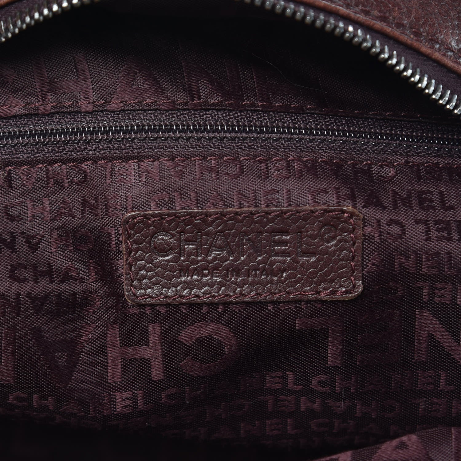 Chanel Caviar Chocolate Bar Quilted Shoulder Bag Brown 6 of 25