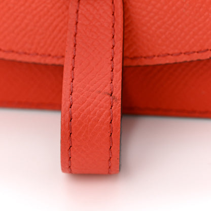 Moynat Carat Calfskin Madeleine Bag Coral Zinc 12 of 12