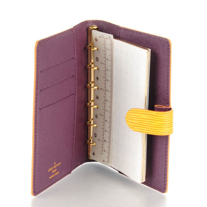 Louis Vuitton Epi Small Ring Agenda Cover Tassil 5 of 7