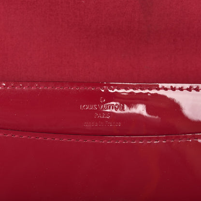 Louis Vuitton Patent Louise Clutch Rose Indien 6 of 7