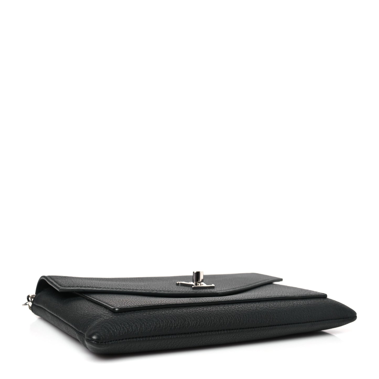 Soft Calfskin My Lockme Pochette Black