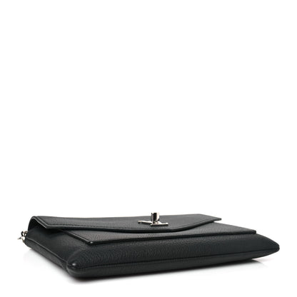 Louis Vuitton Soft Calfskin My Lockme Pochette Black 3 of 7
