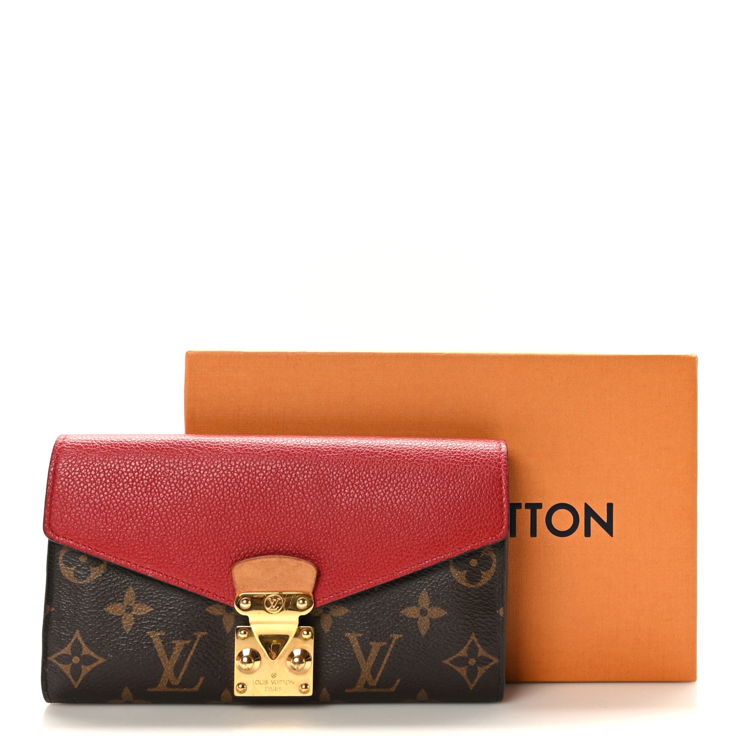Monogram Pallas Wallet Cherry
