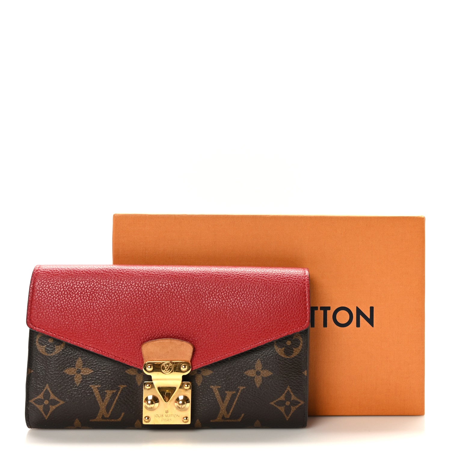 Louis Vuitton Monogram Pallas Wallet Cherry 8 of 8