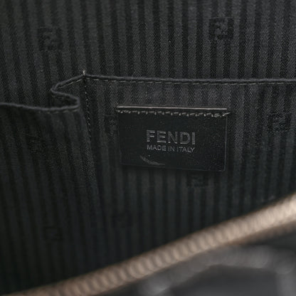 Fendi Patent Vitello Elite Regular 2Jours Tote Black 6 of 12