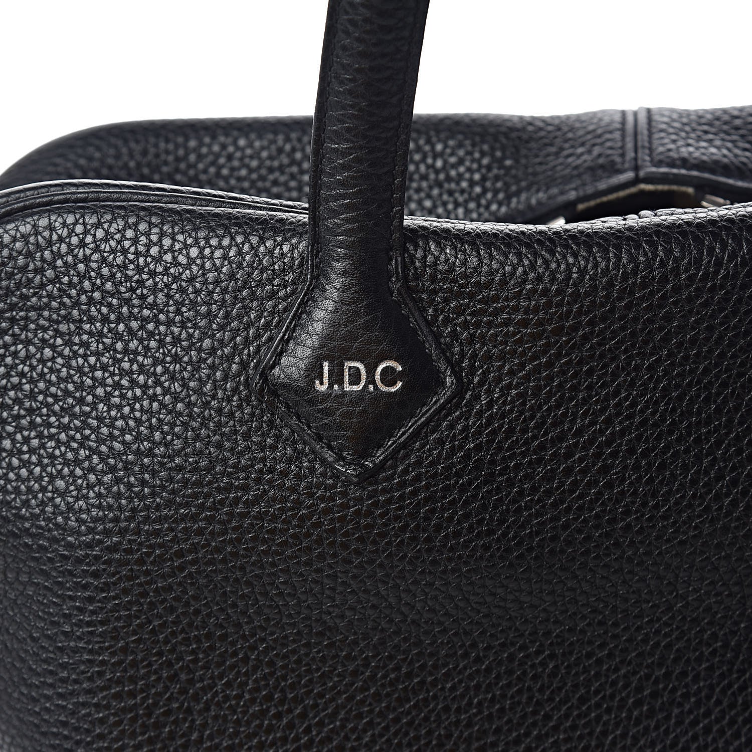 Hermes Taurillon Clemence Victoria II 35 Black 12 of 13