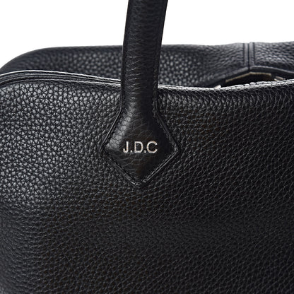 Hermes Taurillon Clemence Victoria II 35 Black 12 of 13