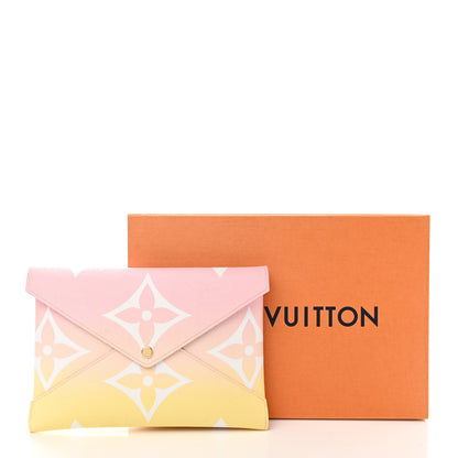 Louis Vuitton Monogram Giant By The Pool Large Kirigami Pochette Pink 13 of 13