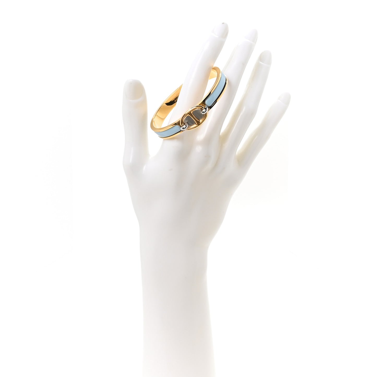 Enamel Mini Clic Chaine d'Ancre Bracelet PM Bleu Ciel