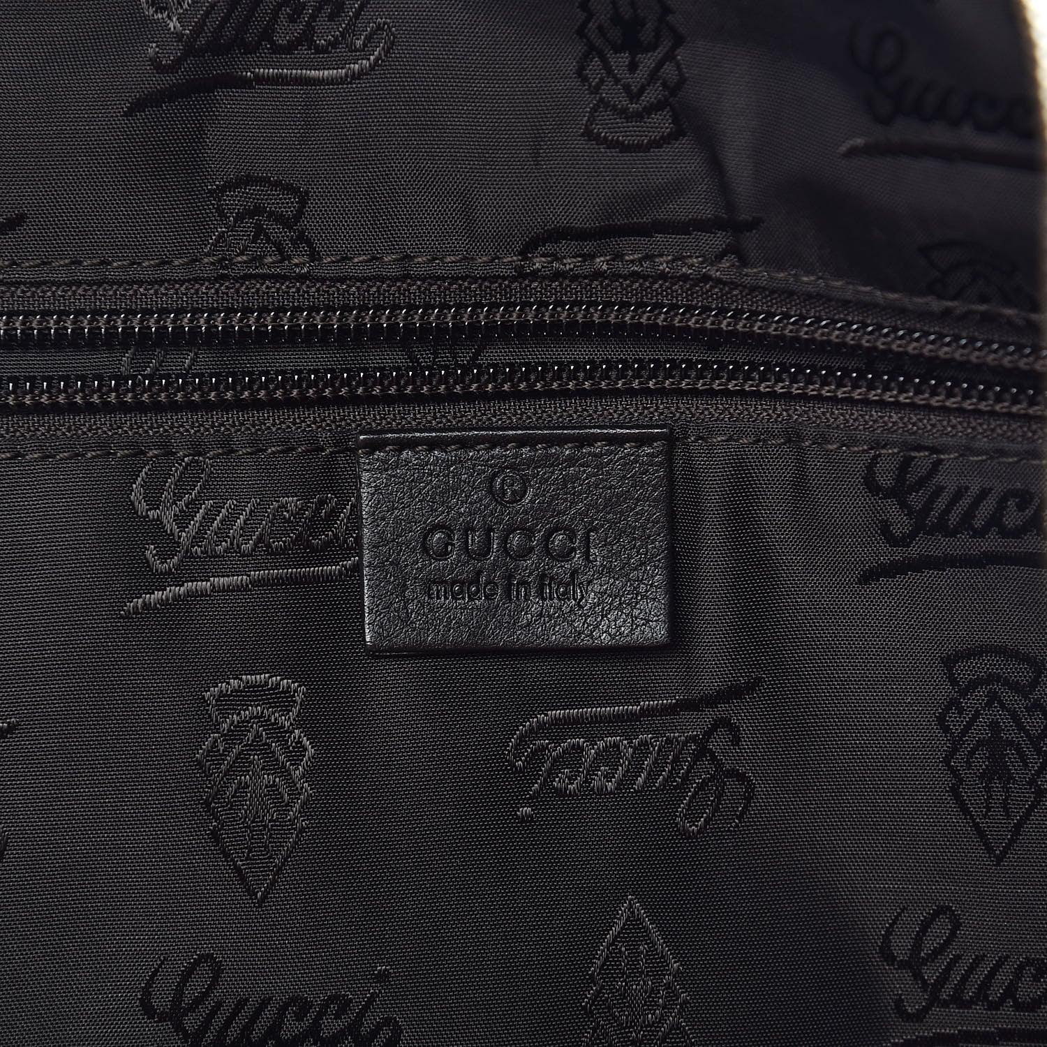 Gucci Guccissima Large Carry On Duffle Chocolate 6 of 11