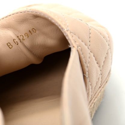 Chanel Lambskin Quilted CC Espadrilles 39 Beige 10 of 12