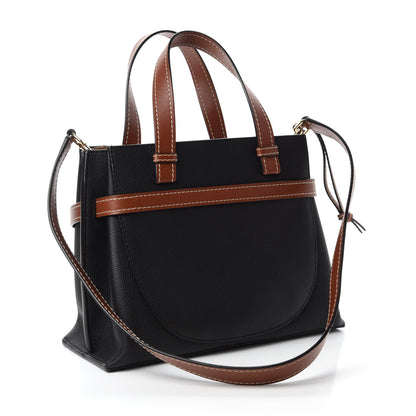 Loewe Calfskin Small Gate Tote Pecan Black 3 of 11