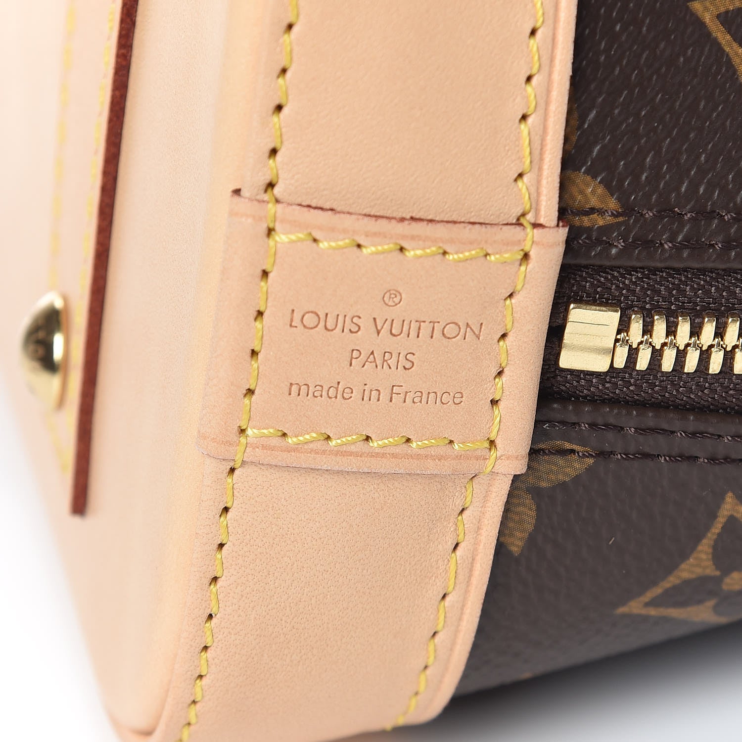 Louis Vuitton Monogram Alma BB 8 of 10