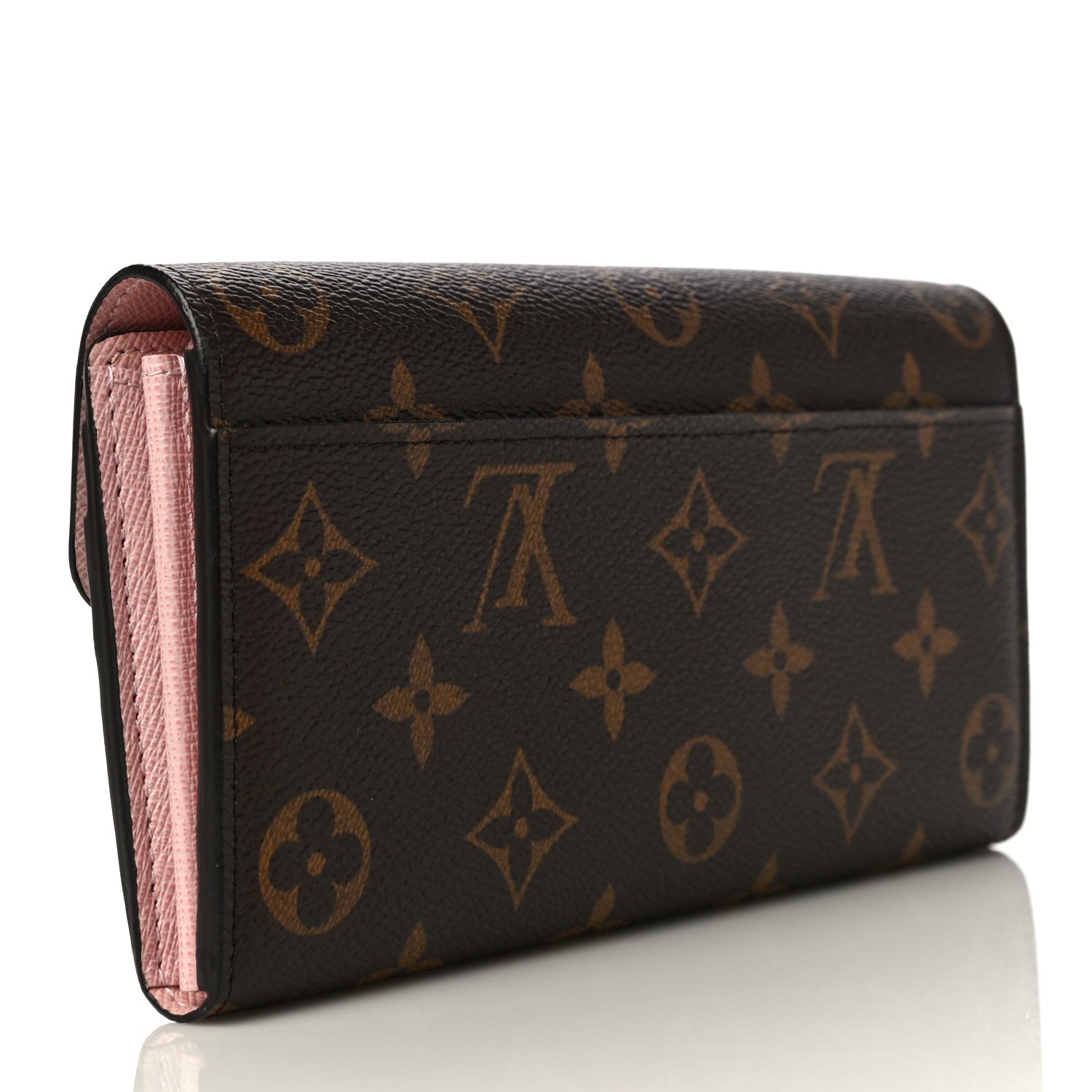 Louis Vuitton Monogram Sarah Wallet NM Rose Ballerine 3 of 10