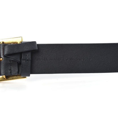 Christian Dior Calfskin Diorquake Belt 75 Black 5 of 5