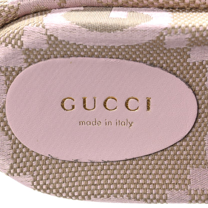 Gucci Monogram Jumbo GG Angelina Platform 55mm Slide Sandals 35 Beige Perfect Pink 14 of 18