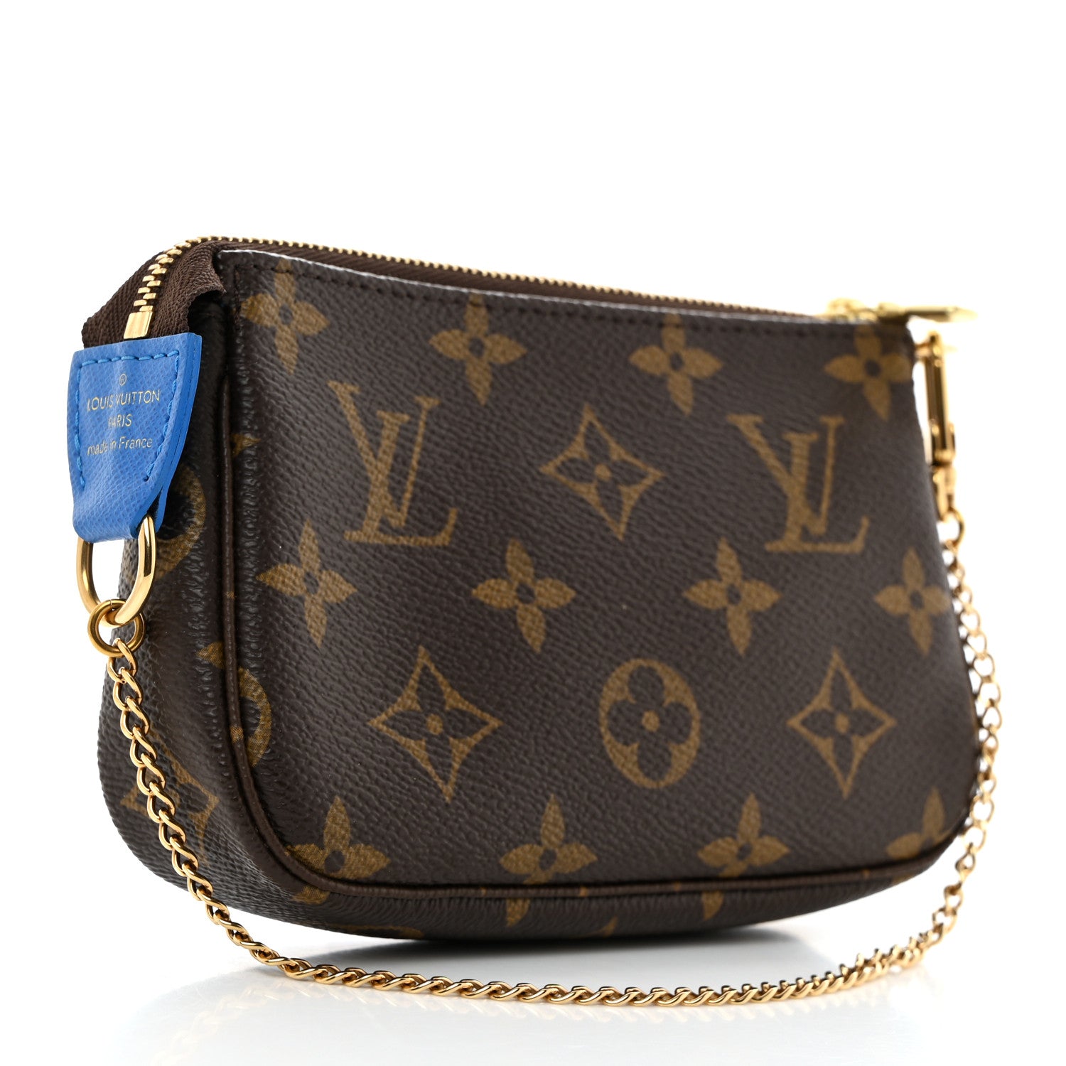Louis Vuitton Monogram 2019 Christmas Animation Mini Venice Pochette Accessories Blue 3 of 6