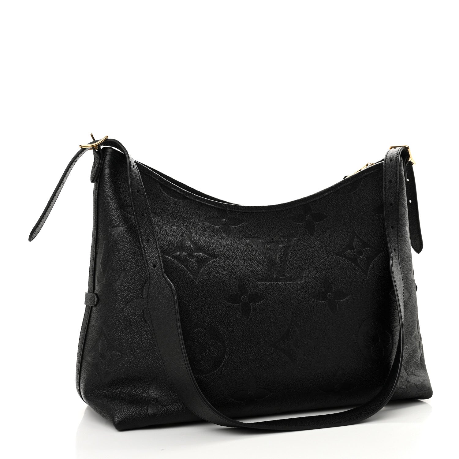 Louis Vuitton Empreinte Monogram Giant CarryAll MM Black 3 of 9