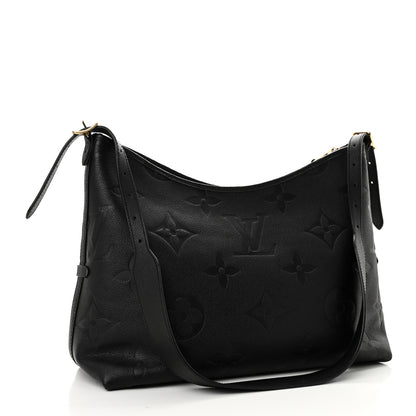 Louis Vuitton Empreinte Monogram Giant CarryAll MM Black 3 of 9