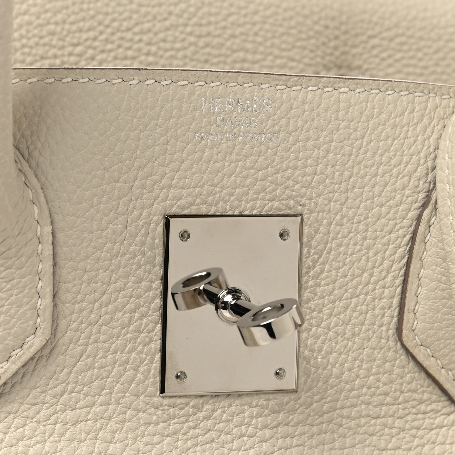 Hermes Togo Birkin 30 Craie 6 of 12