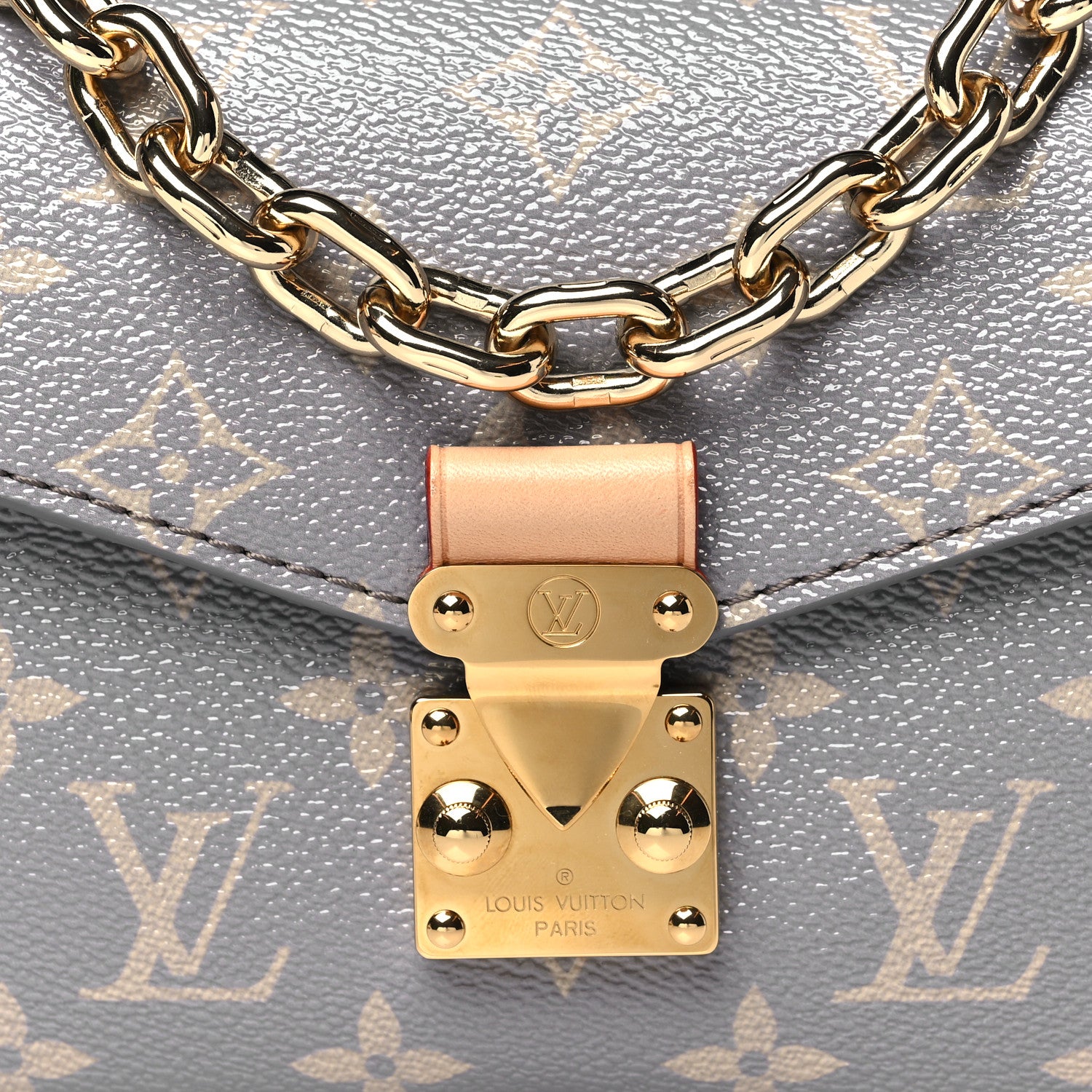 Louis Vuitton Monogram Pochette Metis East West Trianon Gray 7 of 10