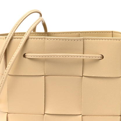 Bottega Veneta Nappa Maxi Intrecciato Small Cassette Bucket Bag Porridge 7 of 9
