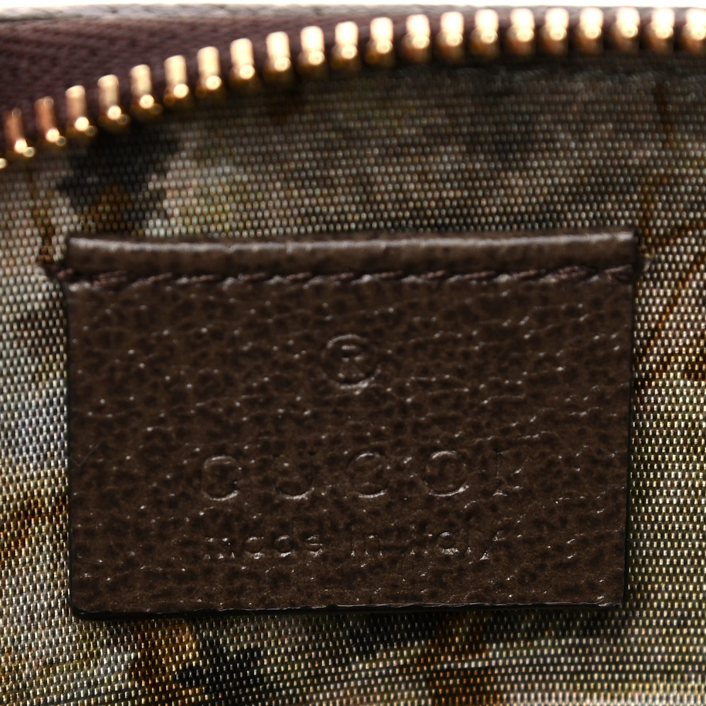 GG Supreme Monogram Web Ophidia Playing Card Case Beige New Acero