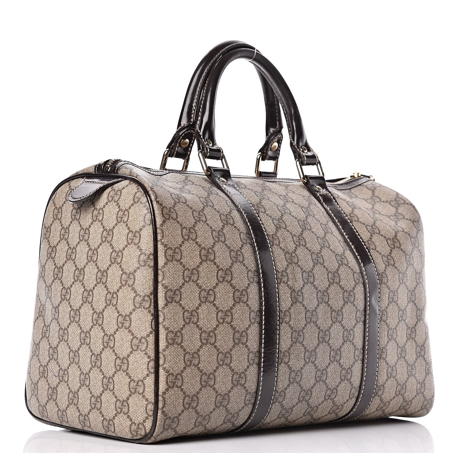 Gucci GG Plus Monogram Medium Joy Boston Dark Brown 3 of 20