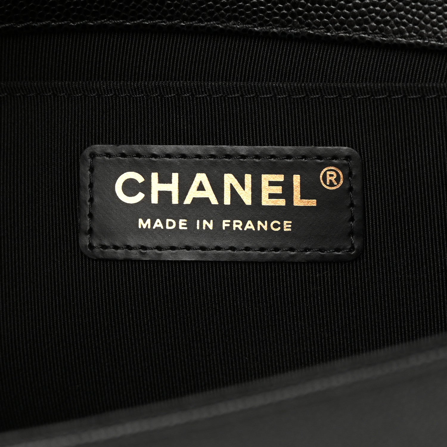 Chanel Caviar Quilted Medium Boy Flap Black 6 of 13