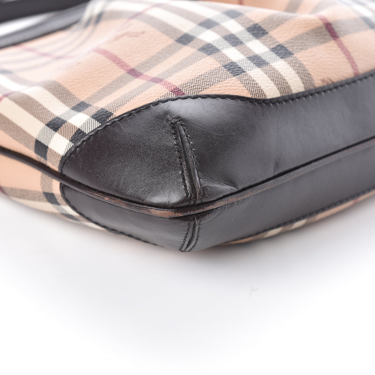 Haymarket Check Hartham Shoulder Bag Chocolate
