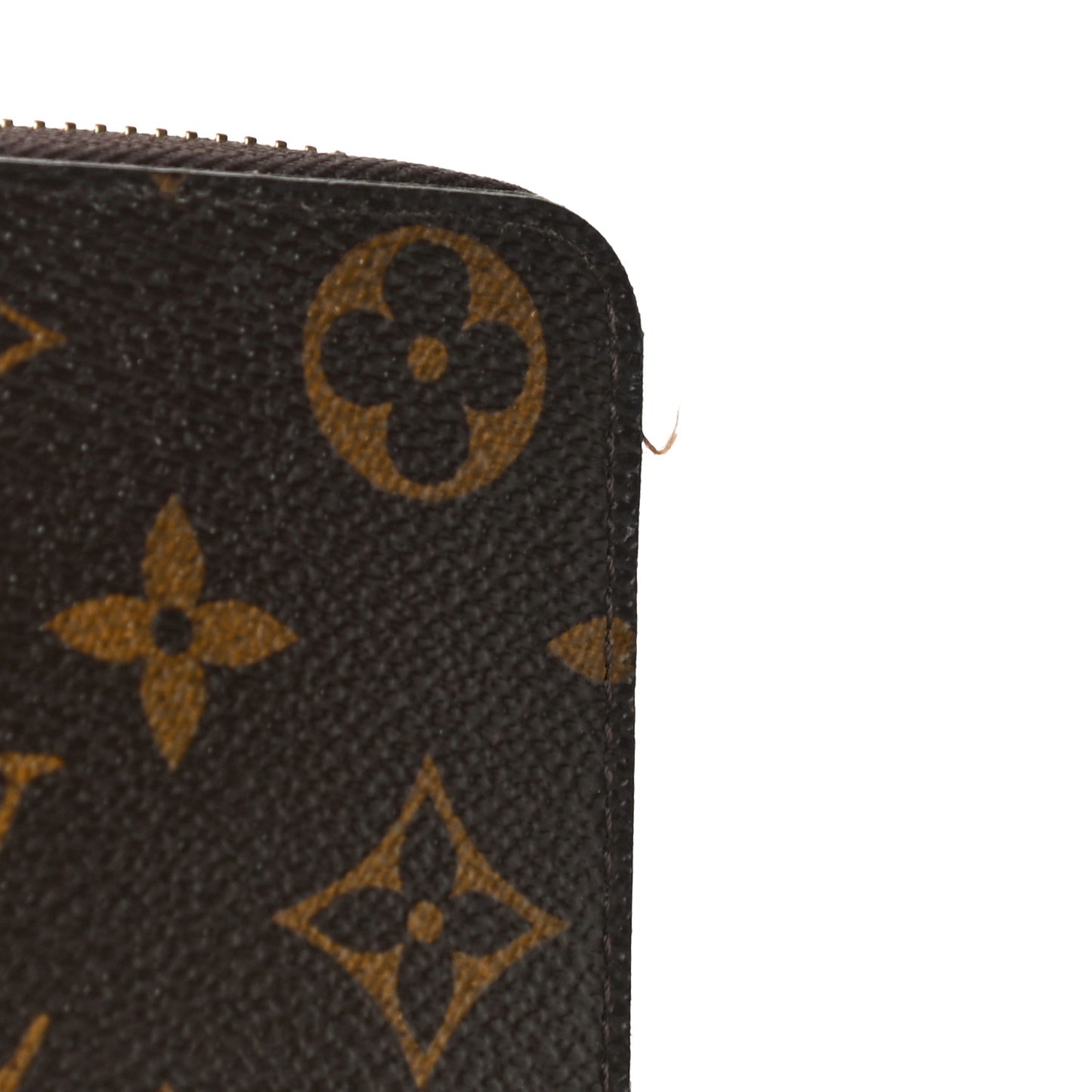 Monogram Clemence Wallet Rose Ballerine