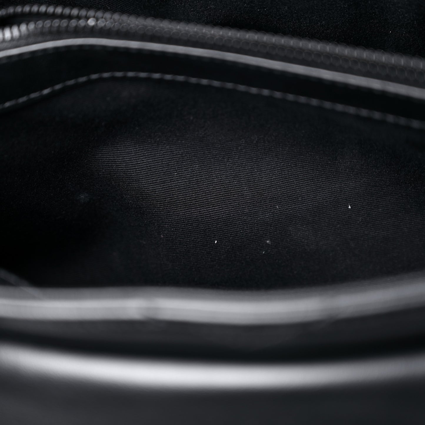 Calfskin Y Quilted Monogram Medium Loulou Chain Satchel Black