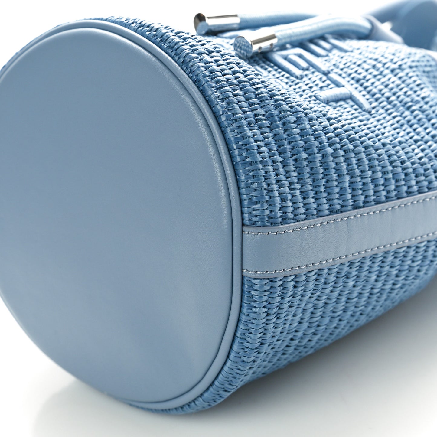 Woven The Bucket Bag Pale Blue