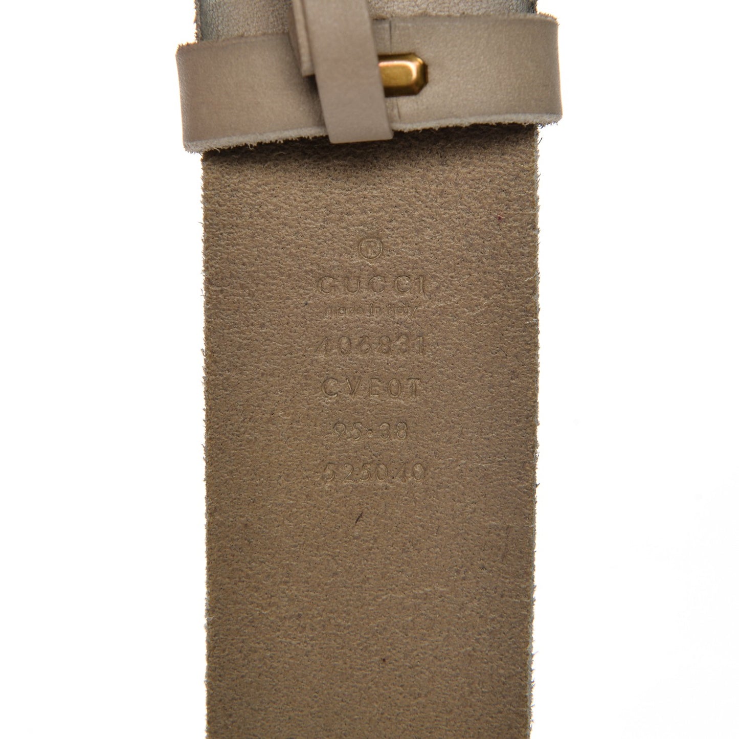 Cuoio Toscano Double G 40mm Belt 95 38 Oatmeal