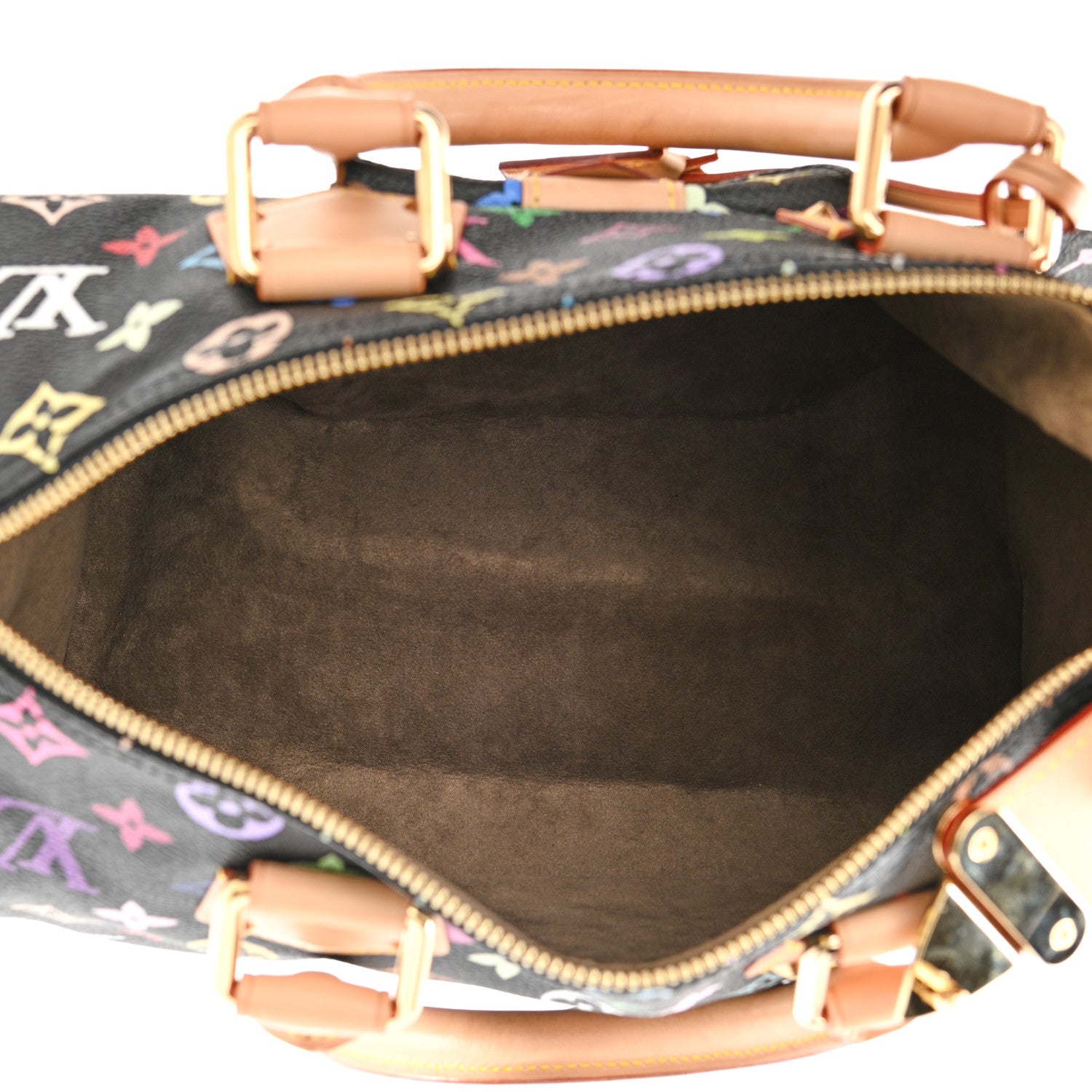 Louis Vuitton Monogram Multicolor Speedy 30 Black 5 of 10