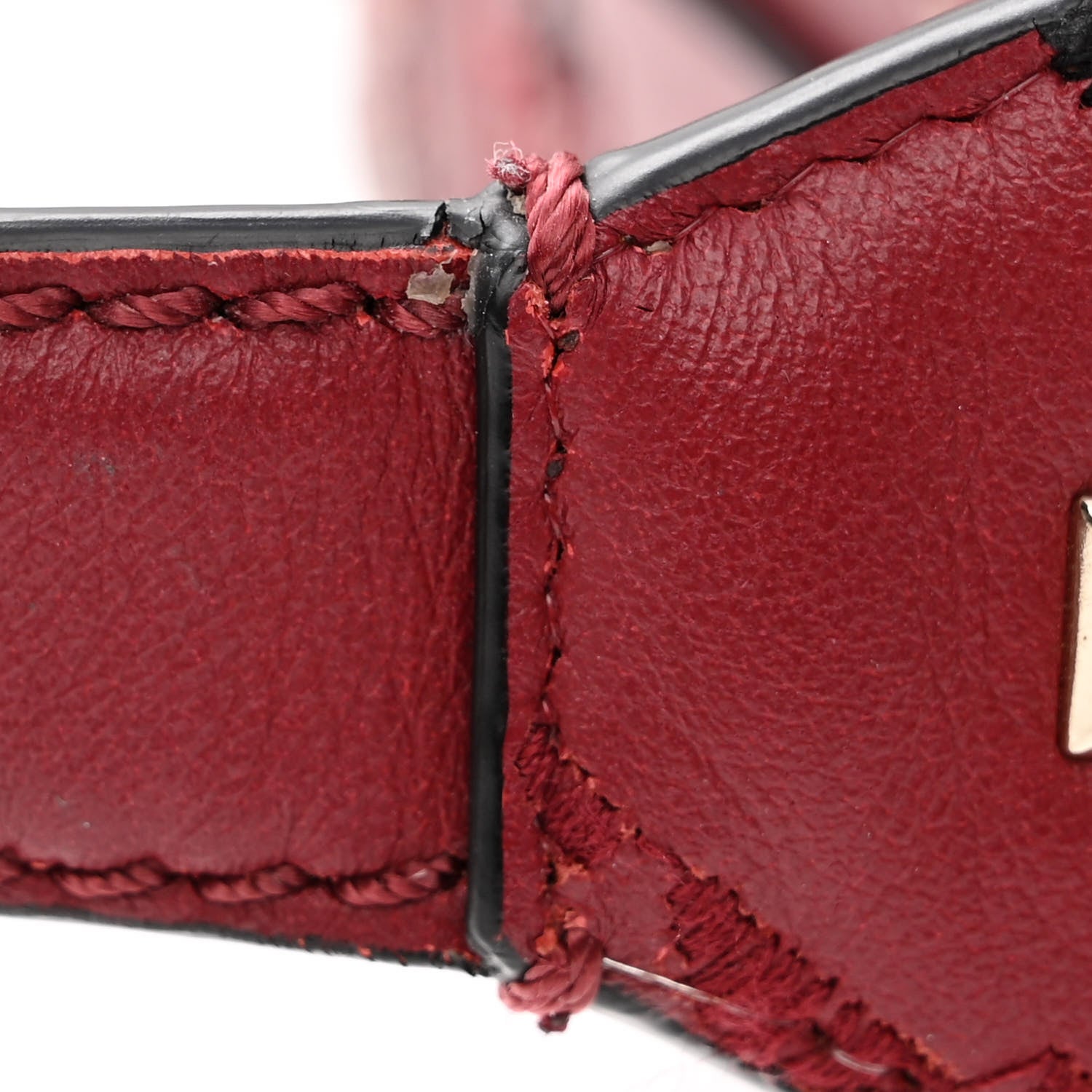 Valentino Garavani Calfskin Demilune Belt Bag Red 13 of 17