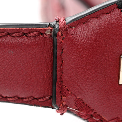 Valentino Garavani Calfskin Demilune Belt Bag Red 13 of 17