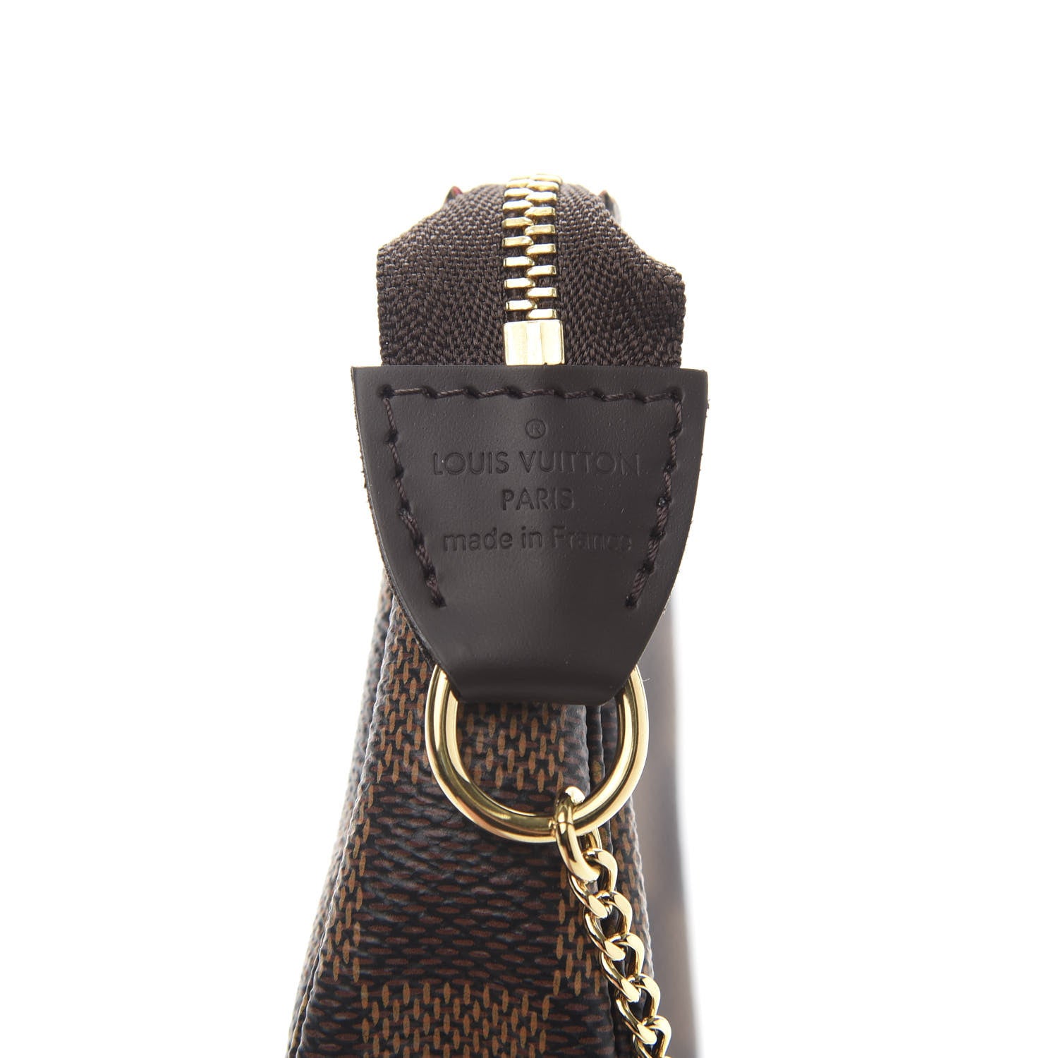 Louis Vuitton Damier Ebene Mini Pochette Accessories 9 of 9