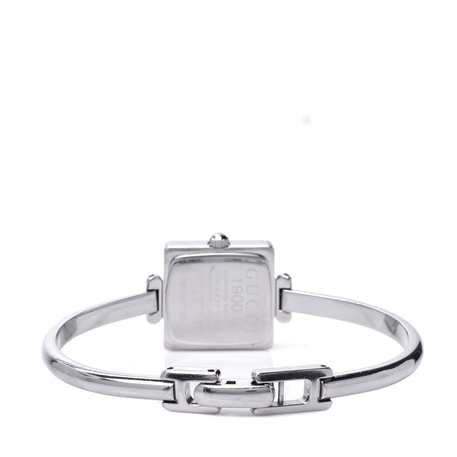 Gucci Stainless Steel 19mm 1900L Quartz Watch Grey 3 of 5