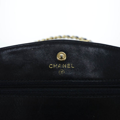 Chanel Caviar Wallet on Chain Black 8 of 9