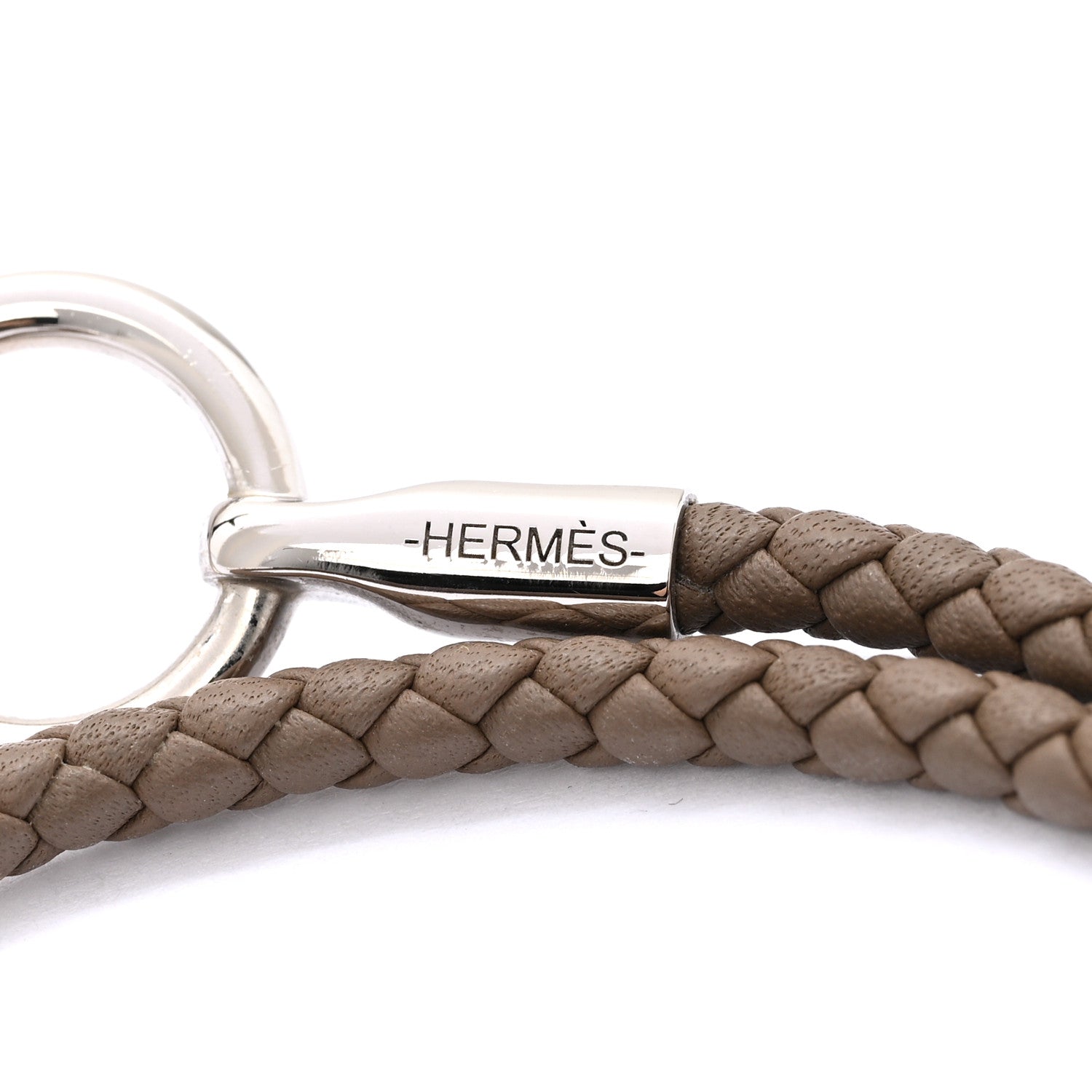 Hermes Swift Glenan Double Tour Bracelet Etoupe 4 of 6