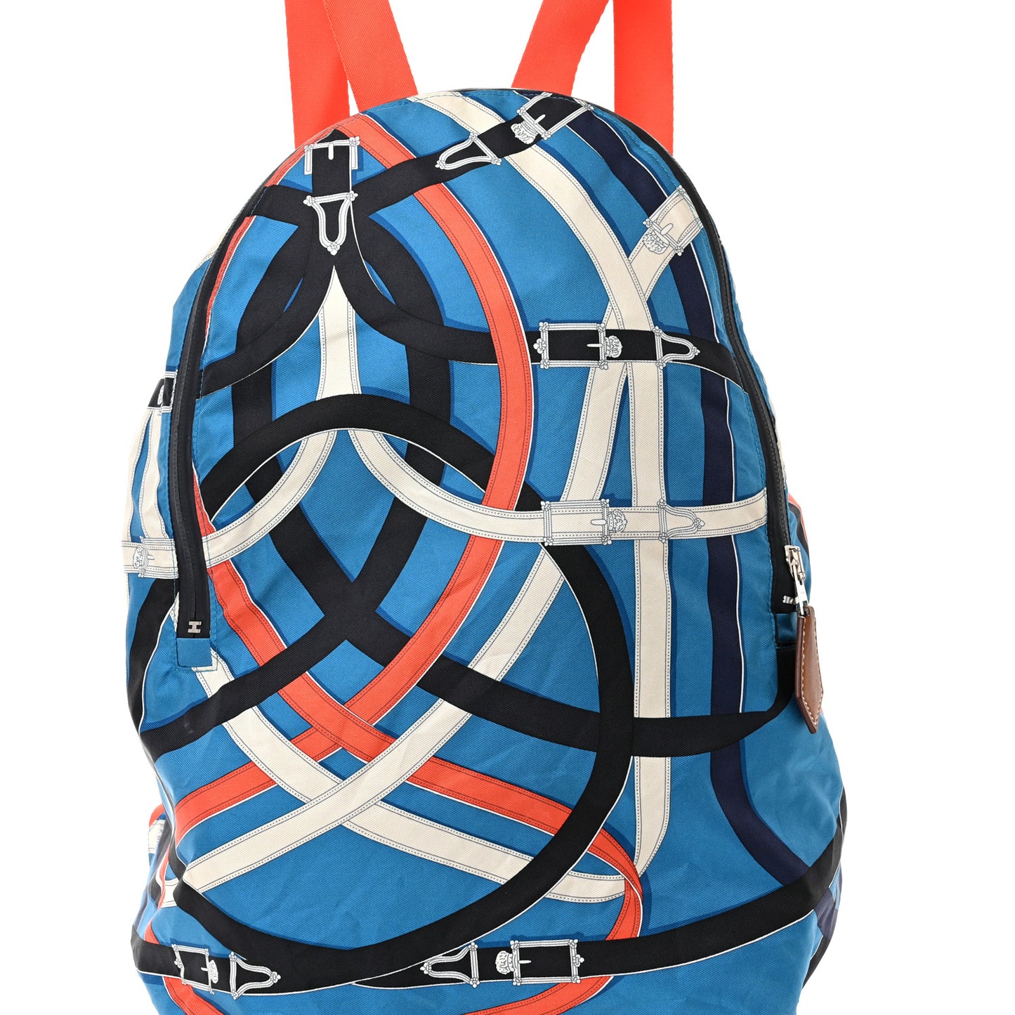 Silk Barenia Cavalcadour Airsilk Backpack Bleu Zanzibar Orange Poppy Fauve