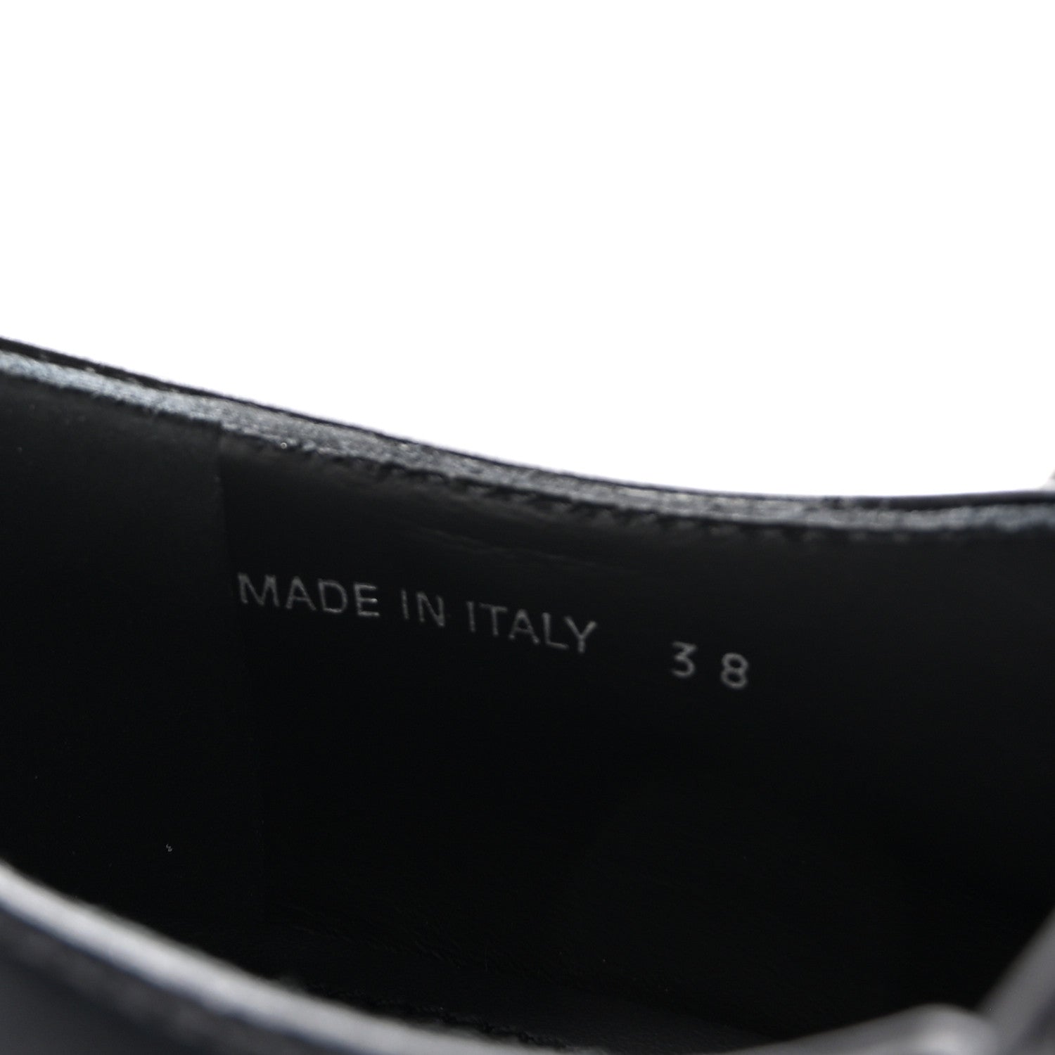Prada Spazzolato Mary Jane T Strap 40mm Loafers 38 Black 9 of 9