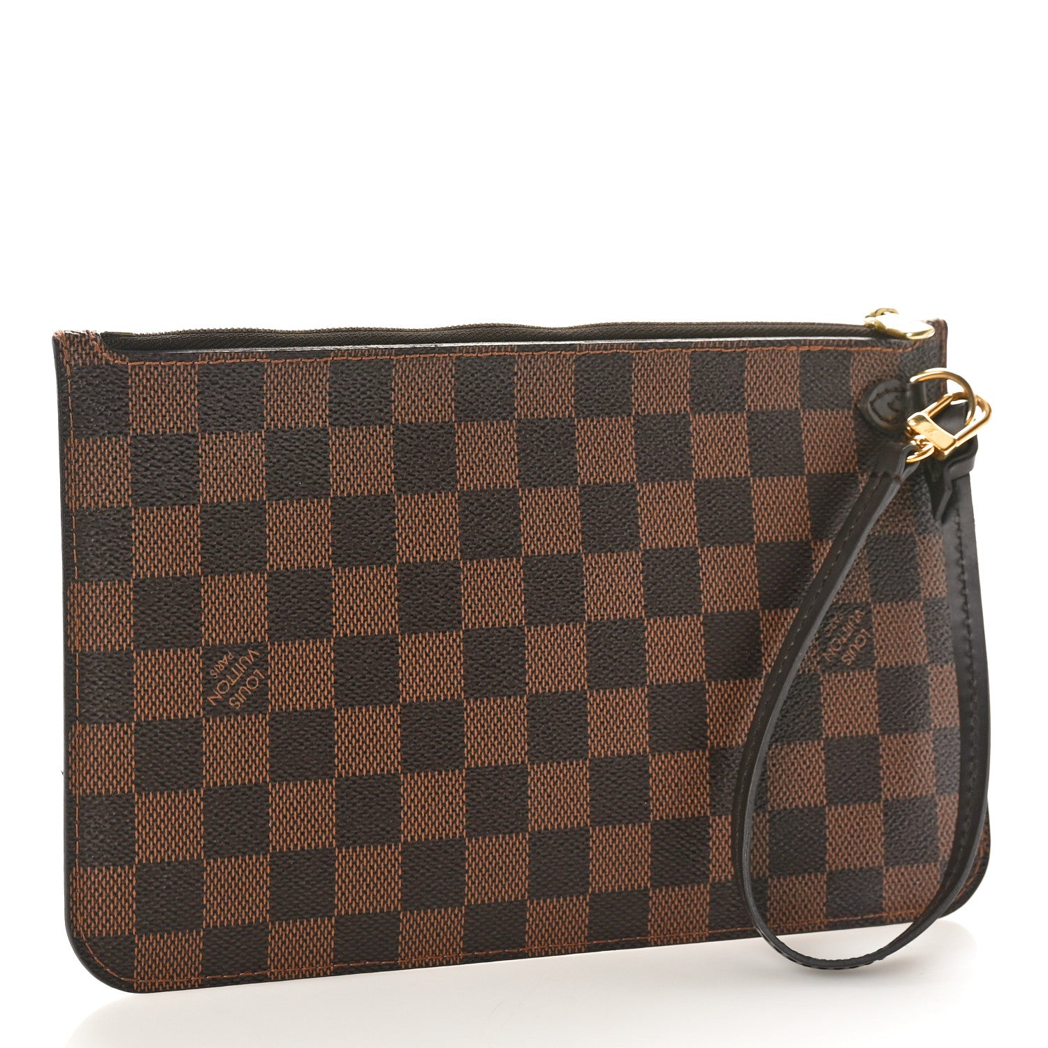 Louis Vuitton Damier Ebene Neverfull MM GM Pochette 3 of 8
